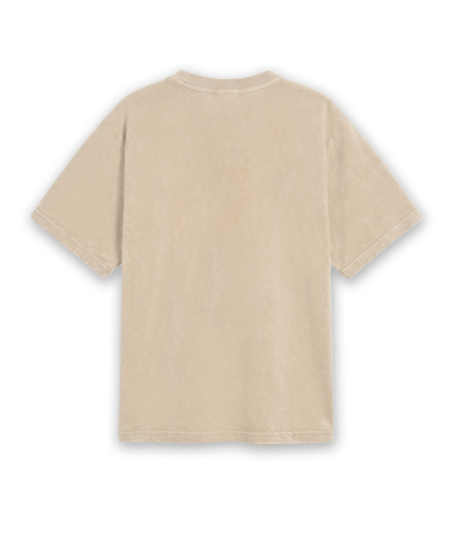 ABEEHUMS(アビハムズ)の「ピグメントシャドウレタリングTシャツ ABH365-102 ベージュ(Tシャツ/カットソー・レディース・ベージュ・SMALL/MEDIUM)」の3枚目の写真
