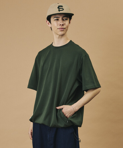 FREAK'S STORE(フリークスストア)の「SUPER ICE CREW NECK TEE/スーパーアイス クルーネック スピンドルTシャツ(Tシャツ/カットソー・メンズ・ホワイト/ブラウン/ブラック/チャコールグレー/サックスブルー/グリーン・LARGE/X-LARGE/MEDIUM)」の5枚目の写真