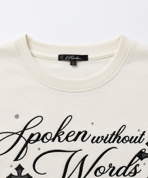 MSG(エムエスジー)の「Buyer's Select/ クロスワッペン刺繍Tシャツ(Tシャツ/カットソー・メンズ・ホワイト/ブラック・S/M/L)」の17枚目の写真