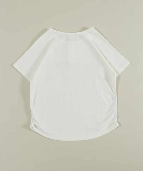 WC(ダブル シー)の「アソートボタンパッチワークロゴTシャツ(Tシャツ/カットソー・レディース・ホワイト/ブラウン/サックスブルー・FREE)」の10枚目の写真