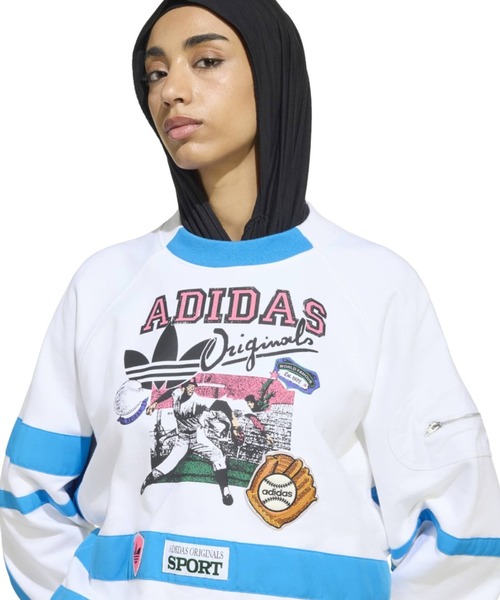 adidas ARCHIVE SWEAT SHIRT BASEBALL / アディダス アーカイブ