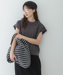 URBAN RESEARCH Sonny Label（アーバンリサーチサニーレーベル）の「ガーゼ裏毛フレンチスリーブスウェット（Tシャツ/カットソー）」