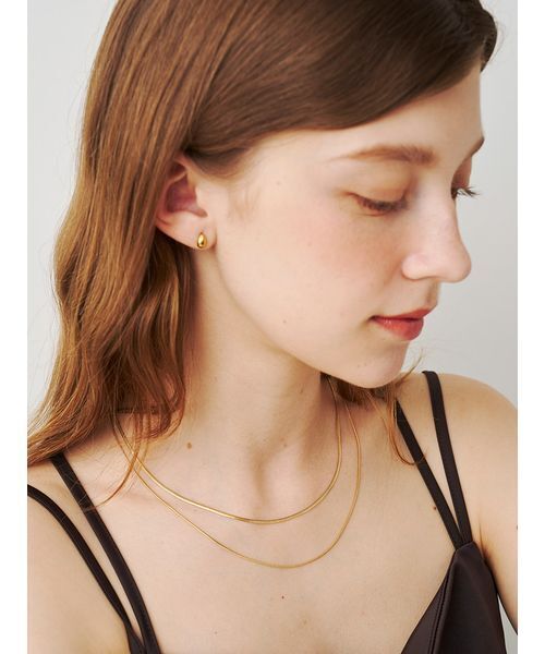 SOFER(ソフェル)の「ミニドロップピアス(ピアス(両耳用)・レディース・ゴールド/シルバー・F)」の13枚目の写真