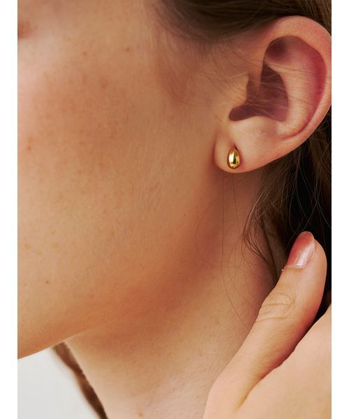SOFER(ソフェル)の「ミニドロップピアス(ピアス(両耳用)・レディース・ゴールド/シルバー・F)」の14枚目の写真