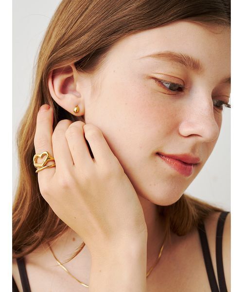 SOFER(ソフェル)の「ミニドロップピアス(ピアス(両耳用)・レディース・ゴールド/シルバー・F)」の16枚目の写真