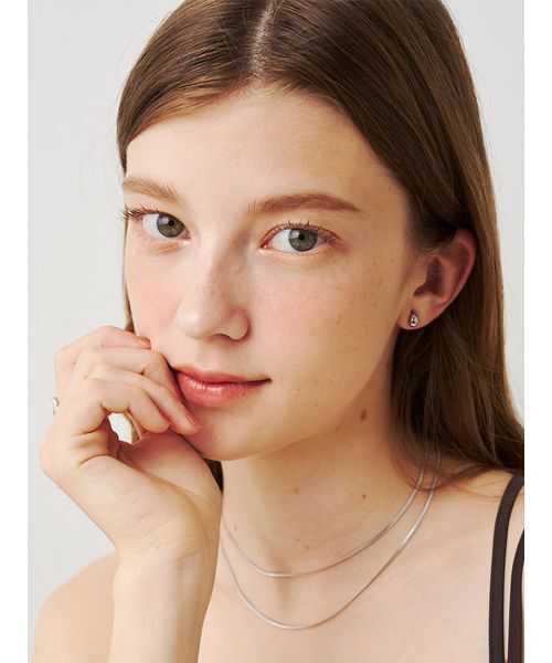 SOFER(ソフェル)の「ミニドロップピアス(ピアス(両耳用)・レディース・ゴールド/シルバー・F)」の18枚目の写真