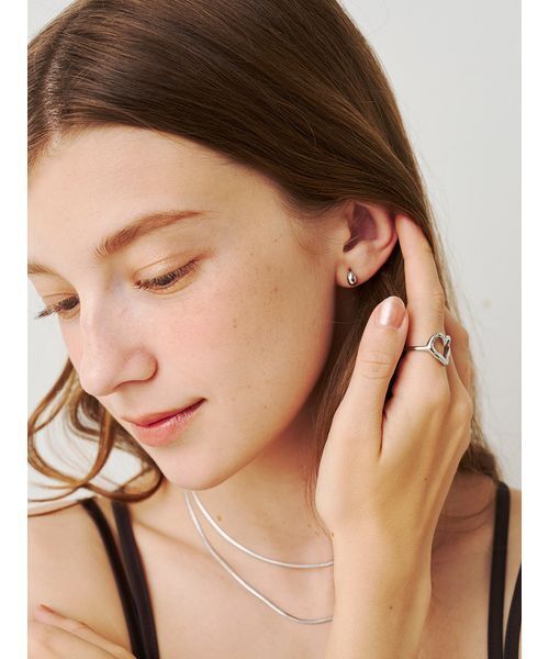 SOFER(ソフェル)の「ミニドロップピアス(ピアス(両耳用)・レディース・ゴールド/シルバー・F)」の19枚目の写真