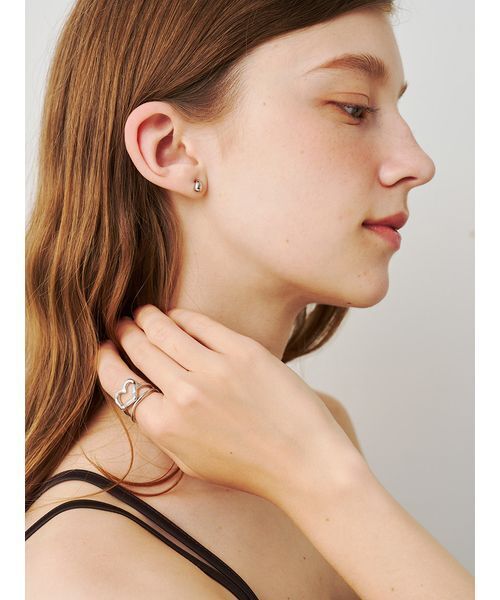 SOFER(ソフェル)の「ミニドロップピアス(ピアス(両耳用)・レディース・ゴールド/シルバー・F)」の21枚目の写真