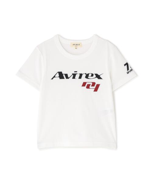 AVIREX（アヴィレックス）の「GOALERS LOGO MINI T-SHIRT（Tシャツ/カットソー・レディース・ネイビー/ブラック/ホワイト系2・S/M）」の18枚目の写真