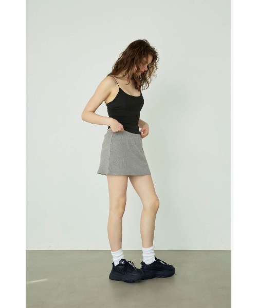 ALEXIA STAM（アリシアスタン）の「Jersey Skort /ジャージ素材スコート（その他パンツ・レディース・ブラック/グレー/ホワイト・S/M）」の14枚目の写真