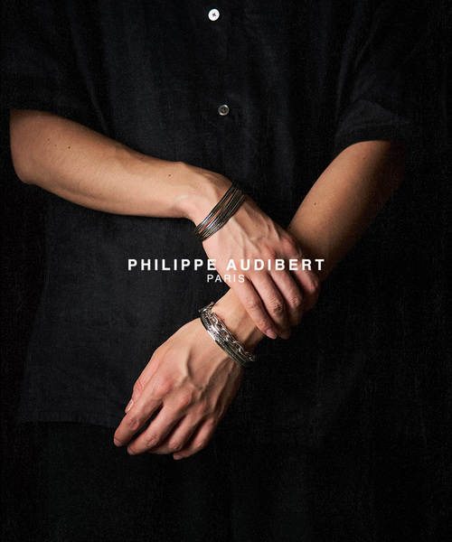 417 EDIFICE(フォーワンセブンエディフィス)の「PHILIPPE AUDIBERT Dilys Hbracelet brass silver plated(ブレスレット・メンズ・その他・FREE)」の4枚目の写真