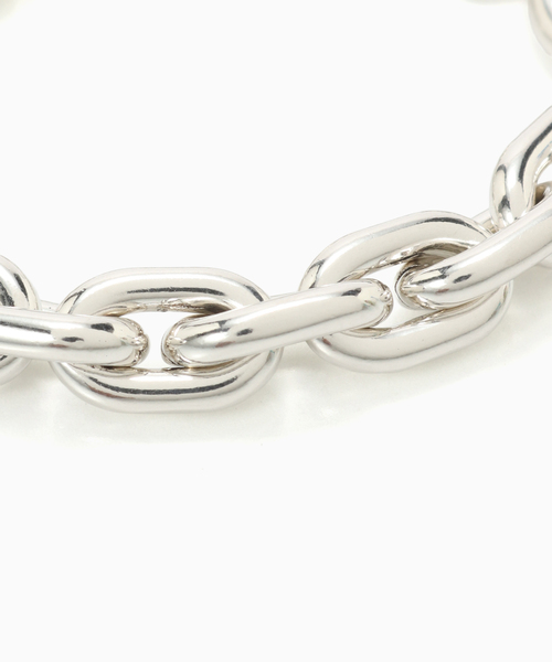 417 EDIFICE(フォーワンセブンエディフィス)の「PHILIPPE AUDIBERT Dilys Hbracelet brass silver plated(ブレスレット・メンズ・その他・FREE)」の2枚目の写真