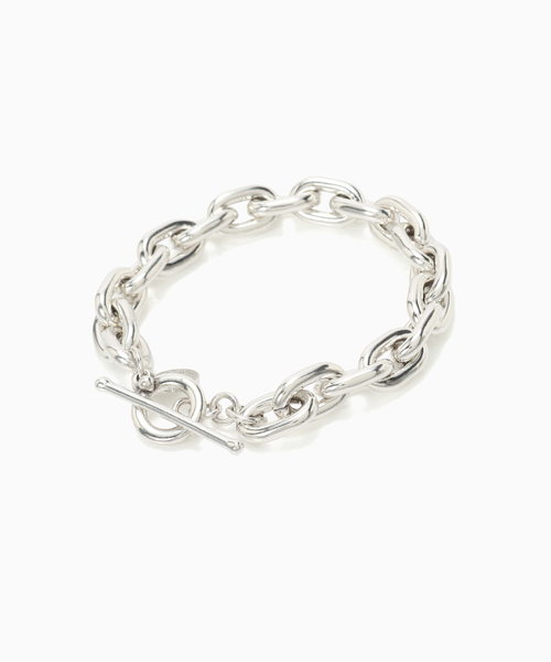 417 EDIFICE(フォーワンセブンエディフィス)の「PHILIPPE AUDIBERT Dilys Hbracelet brass silver plated(ブレスレット・メンズ・その他・FREE)」の1枚目の写真