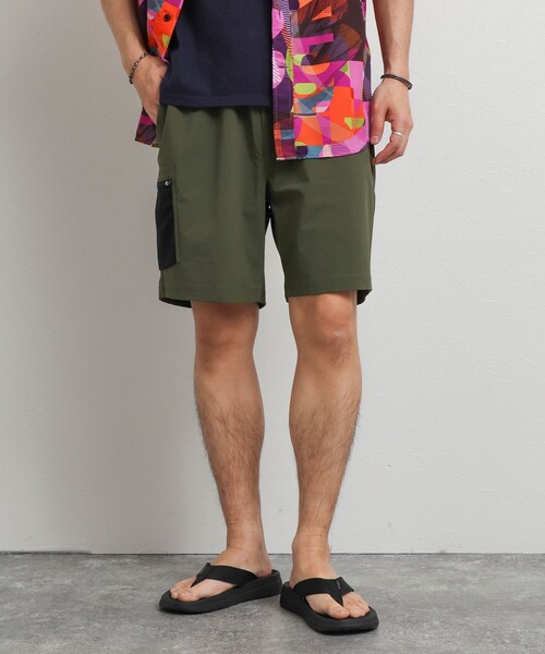 NOLLEY’S(ノーリーズ)の「撥水メッシュカーゴショートパンツ 26SS(その他パンツ・メンズ・ブラック/オリーブ/ライトグレー・M/L/XL/S)」の4枚目の写真