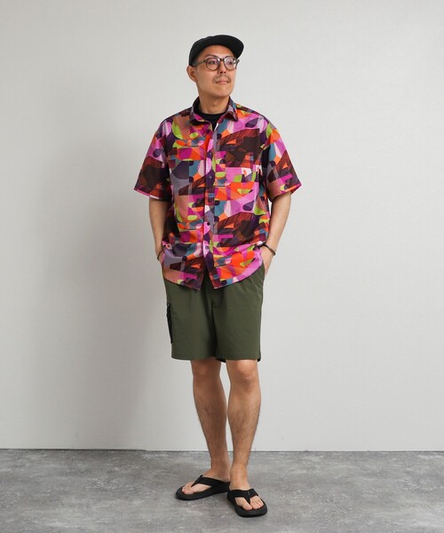 NOLLEY’S(ノーリーズ)の「撥水メッシュカーゴショートパンツ 26SS(その他パンツ・メンズ・ブラック/オリーブ/ライトグレー・M/L/XL/S)」の17枚目の写真