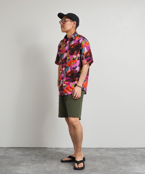 NOLLEY’S(ノーリーズ)の「撥水メッシュカーゴショートパンツ 26SS(その他パンツ・メンズ・ブラック/オリーブ/ライトグレー・M/L/XL/S)」の18枚目の写真