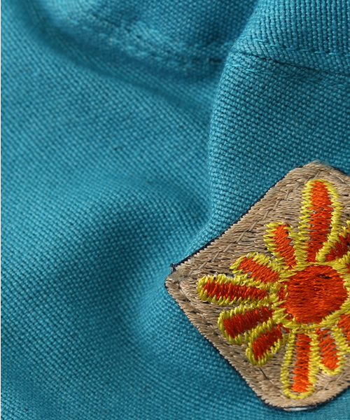 チャイハネ(チャイハネ)の「【チャイハネ】ティピーワッペン バケットハット(ハット・メンズ・キナリ/ブラウン/ブルー/カーキ・FREE)」の12枚目の写真