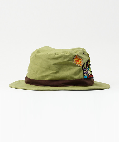 チャイハネ(チャイハネ)の「【チャイハネ】ティピーワッペン バケットハット(ハット・メンズ・キナリ/ブラウン/ブルー/カーキ・FREE)」の15枚目の写真