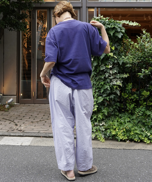 JOURNAL STANDARD LUXE(ジャーナルスタンダード ラックス)の「Faint Print T(Tシャツ/カットソー・レディース・レッド/パープル・MEDIUM/SMALL)」の7枚目の写真