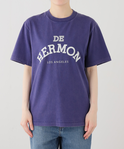 JOURNAL STANDARD LUXE(ジャーナルスタンダード ラックス)の「Faint Print T(Tシャツ/カットソー・レディース・レッド/パープル・MEDIUM/SMALL)」の10枚目の写真