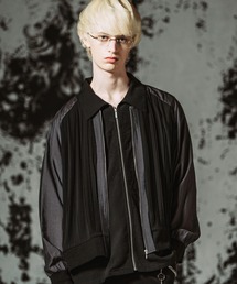 NO ID.（ノーアイディ）の「【NO ID.】Changing Pleats Sheer MA-1 Blouson   チェンジングプリーツシアーMA-1 BLZ（MA-1）」