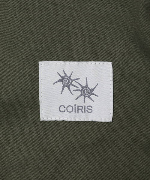 COIRIS(コイリス)の「コルビンピンタックワイドバンディングパンツ (3カラー)(スウェットパンツ・レディース・カーキ/ブラック/アイボリー・FREE)」の10枚目の写真