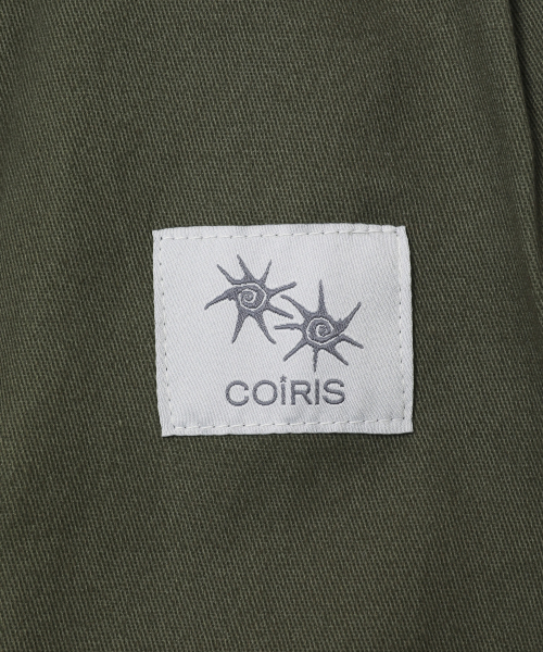 COIRIS(コイリス)の「コルビンピンタックワイドバンディングパンツ (3カラー)(スウェットパンツ・レディース・カーキ/ブラック/アイボリー・FREE)」の11枚目の写真