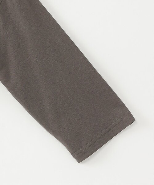 ikka(イッカ)の「【親子コーデ】ロゴフォト裾レース7分袖Tシャツ(120~160cm)(Tシャツ/カットソー・キッズ・オフホワイト/チャコール・140/130/120/160/150)」の13枚目の写真