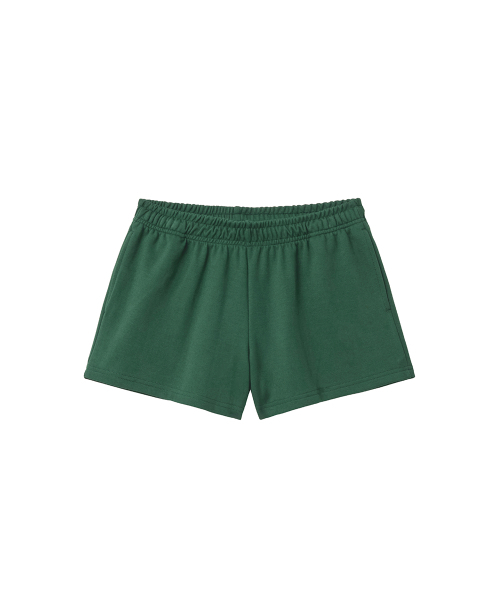 RENSE（レンセ）の「Wide Sweat Shorts Green（スウェットパンツ・レディース・その他・OS）」の3枚目の写真