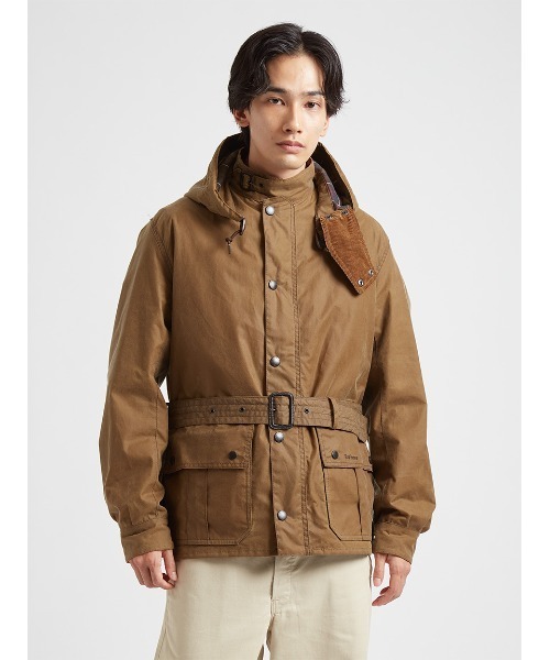 Barbour(バブアー)の「【Ursula/ウルスラ】ワックス ジャケット(ブルゾン・メンズ・ブラック/ベージュ・44/42/40/38/36/34)」の1枚目の写真