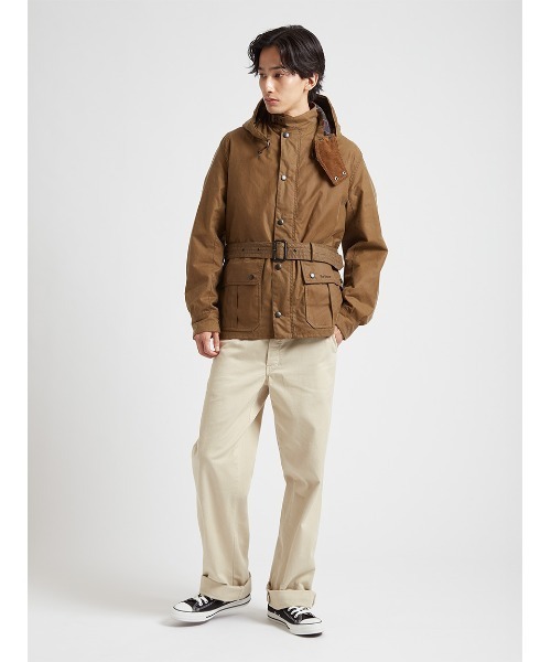 Barbour(バブアー)の「【Ursula/ウルスラ】ワックス ジャケット(ブルゾン・メンズ・ブラック/ベージュ・44/42/40/38/36/34)」の6枚目の写真