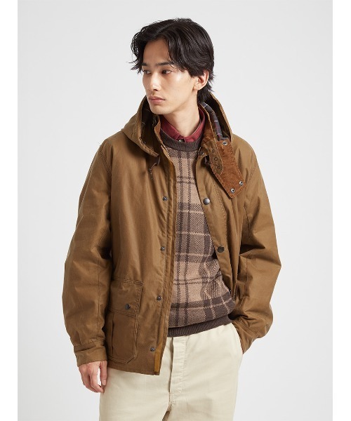 Barbour(バブアー)の「【Ursula/ウルスラ】ワックス ジャケット(ブルゾン・メンズ・ブラック/ベージュ・44/42/40/38/36/34)」の7枚目の写真