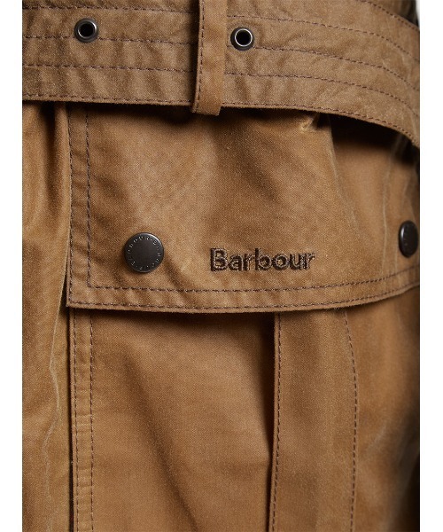 Barbour(バブアー)の「【Ursula/ウルスラ】ワックス ジャケット(ブルゾン・メンズ・ブラック/ベージュ・44/42/40/38/36/34)」の8枚目の写真