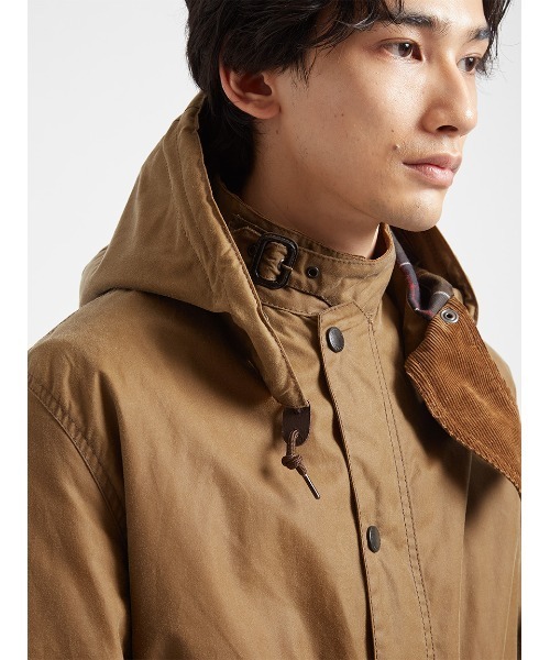 Barbour(バブアー)の「【Ursula/ウルスラ】ワックス ジャケット(ブルゾン・メンズ・ブラック/ベージュ・44/42/40/38/36/34)」の9枚目の写真