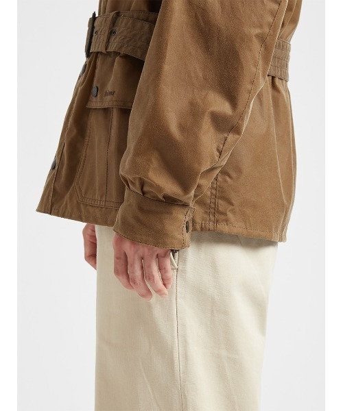 Barbour(バブアー)の「【Ursula/ウルスラ】ワックス ジャケット(ブルゾン・メンズ・ブラック/ベージュ・44/42/40/38/36/34)」の10枚目の写真