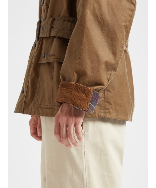 Barbour(バブアー)の「【Ursula/ウルスラ】ワックス ジャケット(ブルゾン・メンズ・ブラック/ベージュ・44/42/40/38/36/34)」の11枚目の写真