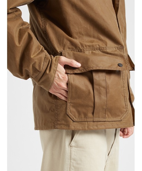 Barbour(バブアー)の「【Ursula/ウルスラ】ワックス ジャケット(ブルゾン・メンズ・ブラック/ベージュ・44/42/40/38/36/34)」の12枚目の写真