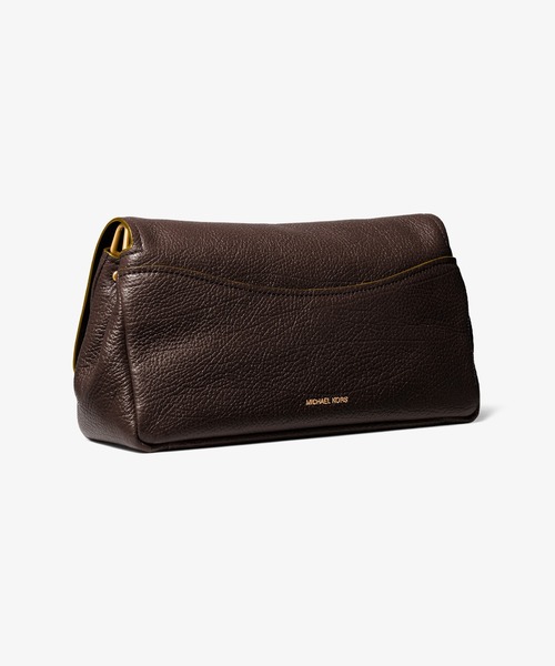 MICHAEL KORS(マイケルコース)の「BRYANT テクスチャー レザー コンバーチブル ショルダーバッグ ラージ(ショルダーバッグ・レディース・ブラウン系・FREE)」の4枚目の写真
