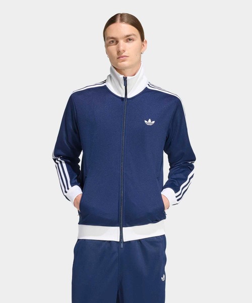 adidas（アディダス）の「クラシック トラックトップ（ジャージ） / トラックジャケット / アディダスオリジナルス adidas Originals（ジャージ・メンズ・ブルー・3XL/LARGE/SMALL/MEDIUM/X-LARGE/X-SMALL/XX-SMALL/XX-LARGE）」の4枚目の写真