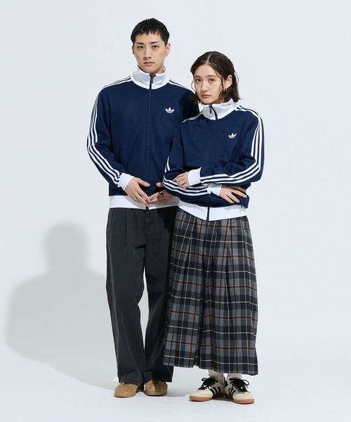 adidas（アディダス）の「クラシック トラックトップ（ジャージ） / トラックジャケット / アディダスオリジナルス adidas Originals（ジャージ・メンズ・ブルー・3XL/LARGE/SMALL/MEDIUM/X-LARGE/X-SMALL/XX-SMALL/XX-LARGE）」の2枚目の写真
