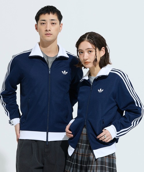 adidas（アディダス）の「クラシック トラックトップ（ジャージ） / トラックジャケット / アディダスオリジナルス adidas Originals（ジャージ・メンズ・ブルー・3XL/LARGE/SMALL/MEDIUM/X-LARGE/X-SMALL/XX-SMALL/XX-LARGE）」の3枚目の写真