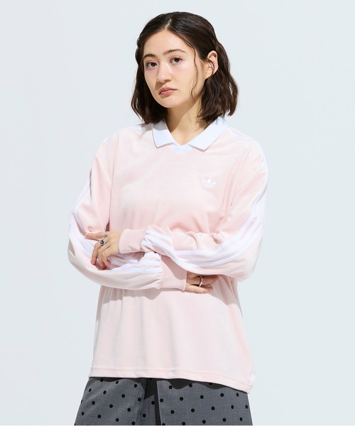 Белоа длинный рукав поло / adidas Originals