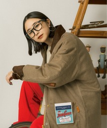 【WEB先行予約】[UNIVERSAL OVERALL/ユニバーサルオーバーオール] 別注 中綿入り チェック柄カバーオールジャケット