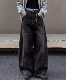 【26年秋冬新作アイテム】変形デニムバルーンパンツ