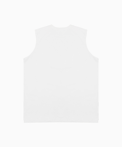MOON FAIRY（ムーンフェアリー）の「INFO クールコットンスリーブレス [ホワイト]（Tシャツ/カットソー・レディース・その他・SMALL/LARGE/X-LARGE/MEDIUM）」の2枚目の写真