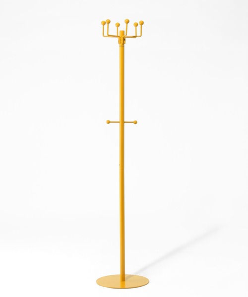 幅35×高さ172cm］回転ポールハンガー/カラースチールシリーズ（家具