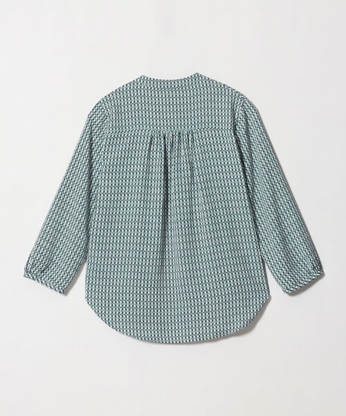 A DAY IN THE LIFE UNITED ARROWS(アデイインザライフユナイテッドアローズ)の「ギャザー メタルボタンブラウス 8分袖 <A DAY IN THE LIFE>(シャツ/ブラウス・レディース・グレー系/ホワイト/ライム・FREE)」の15枚目の写真