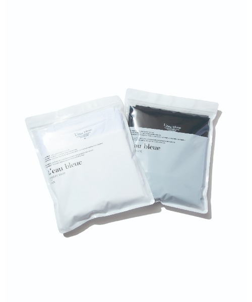 MOMENTUM(モメンタム)の「【L'eau bleue】COTTON SILKY TOUCH JERSEY BIG T-SHIRT 2-PACK(Tシャツ/カットソー・メンズ・ホワイト/ブラック・MEDIUM/LARGE)」の7枚目の写真