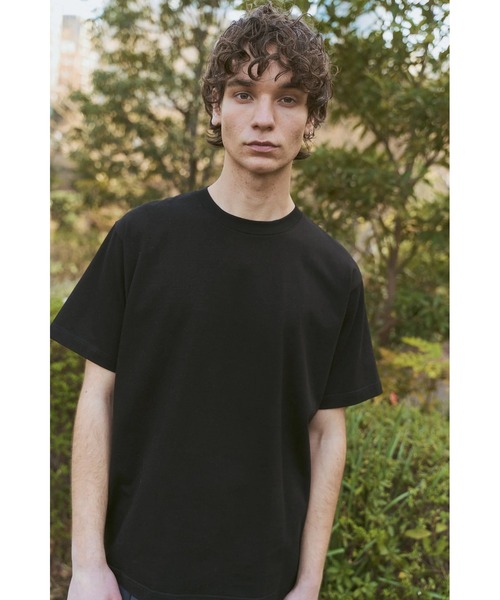 MOMENTUM(モメンタム)の「【L'eau bleue】COTTON SILKY TOUCH JERSEY BIG T-SHIRT 2-PACK(Tシャツ/カットソー・メンズ・ホワイト/ブラック・MEDIUM/LARGE)」の14枚目の写真