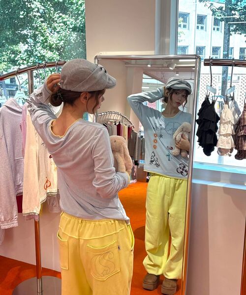 CRANK（クランク）の「タトゥーレイヤードトップ_スカイ（Tシャツ/カットソー・レディース・その他・FREE）」の6枚目の写真